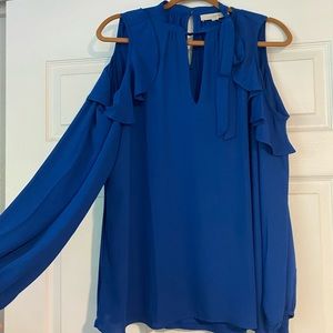 LOFT Cold Shoulder Blouse 💙